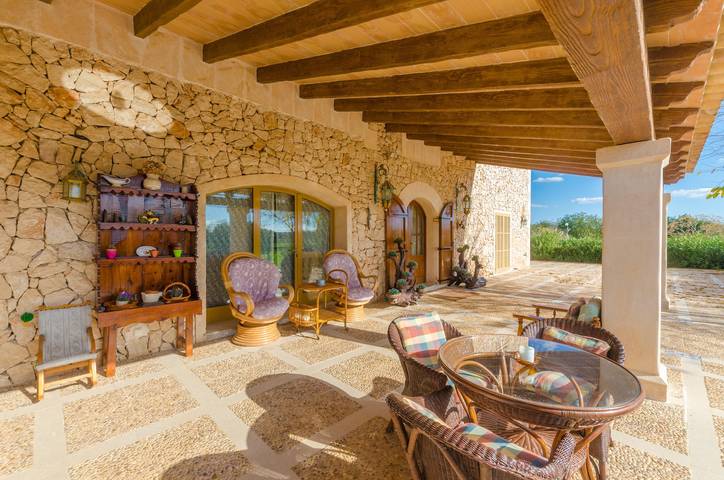 Finca für 18 Personen, mit Garten und Balkon sowie Pool, kinderfreundlich in Campos - 3