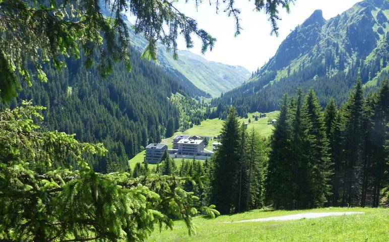 B&B für 6 Personen, mit Terrasse in Sankt Gallenkirch