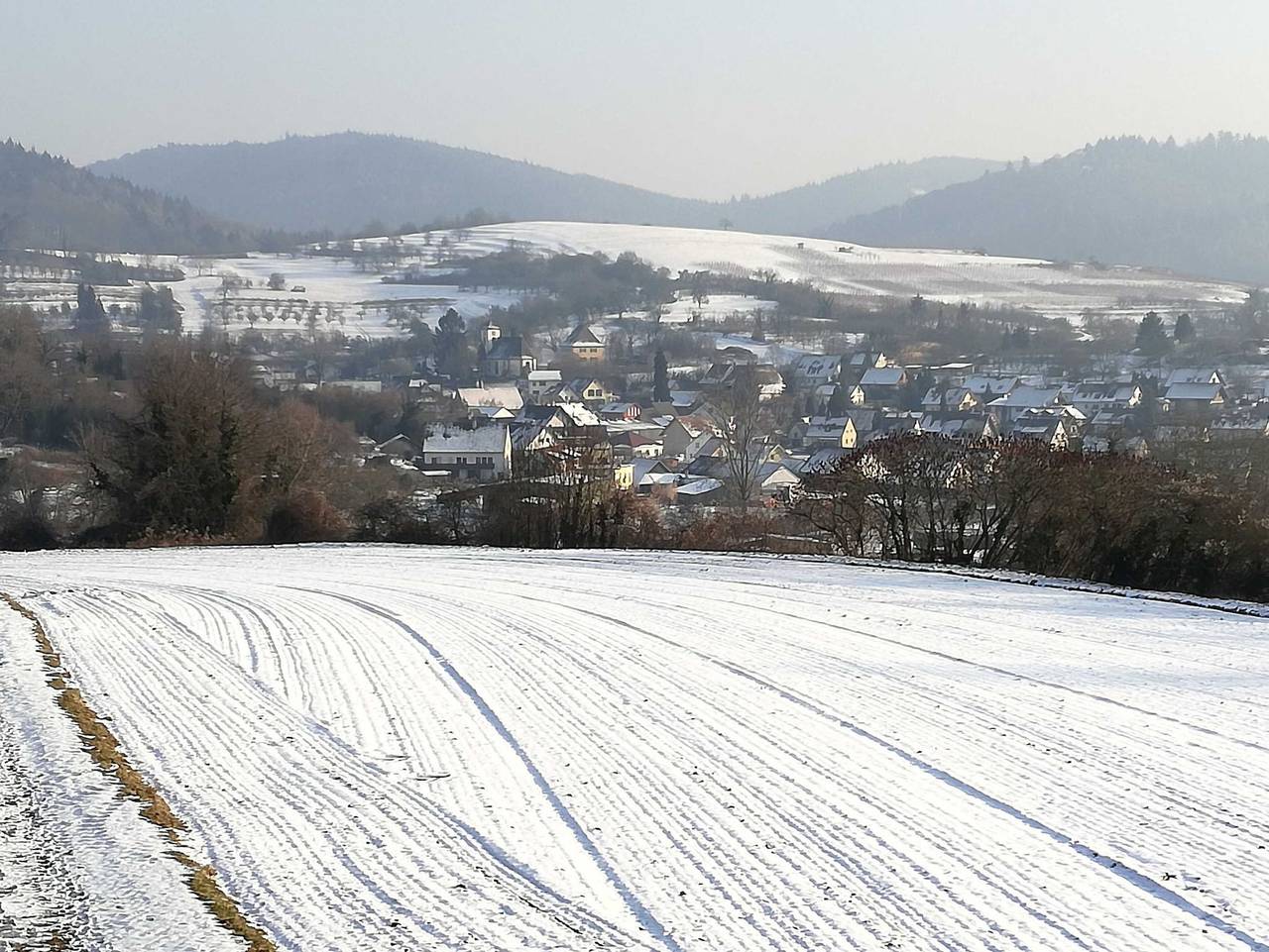Ganze Ferienwohnung, Galerie Über den Gärten - Ferienwohnung Galerie Über den Gärten in Herbolzheim, Südschwarzwald