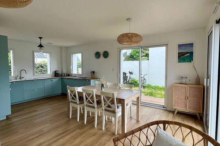 Maison de vacances pour 6 personnes, avec jardin, animaux acceptés