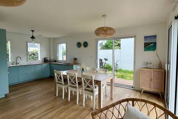 Location de vacances pour 6 personnes, avec jardin, animaux acceptés dans Port Tudy