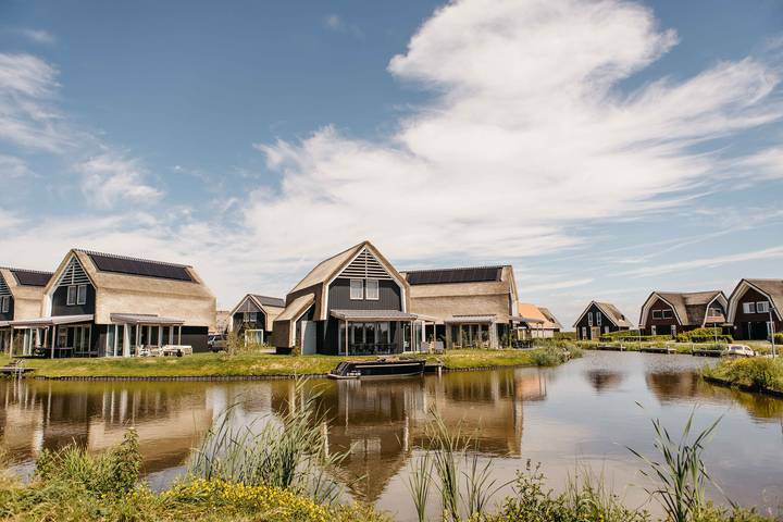 Boutique Parc Pharshoeke — Wasservilla Privatkanal mit Sauna I 8 Personen in Heeg, Ijsselmeer