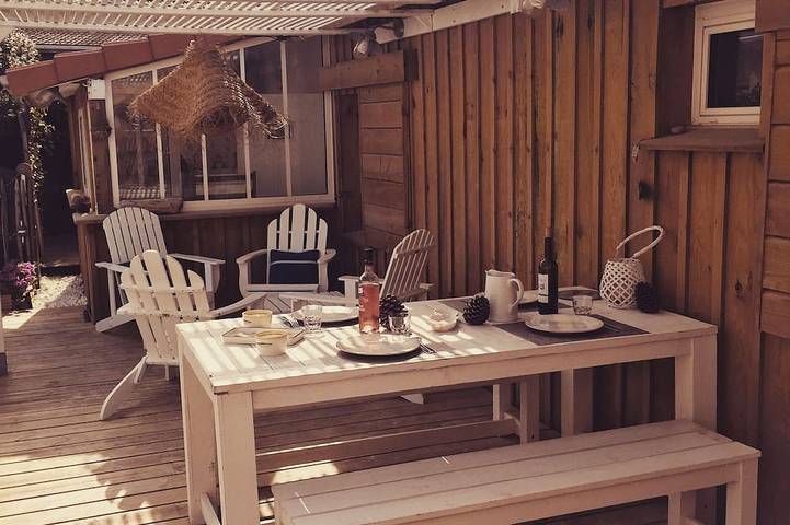 Maison de vacances pour 6 personnes, avec terrasse