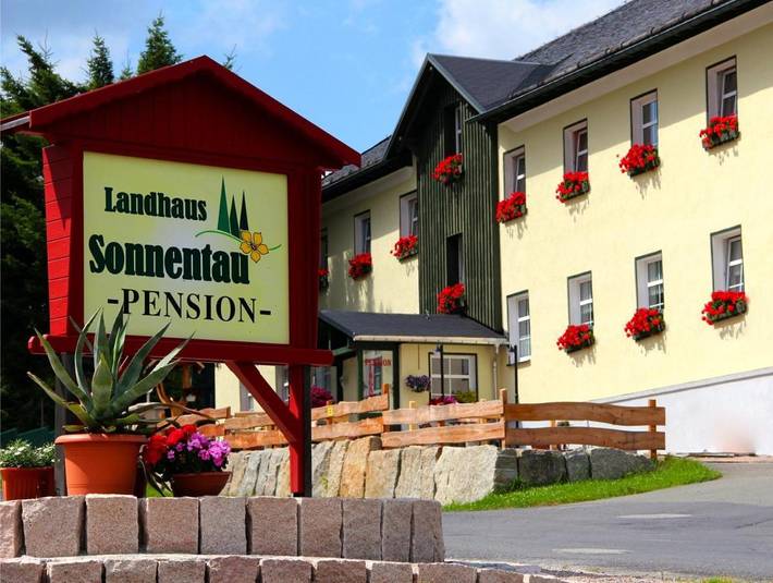 Gästehaus für 2 Personen, mit Terrasse und Garten in Johanngeorgenstadt
