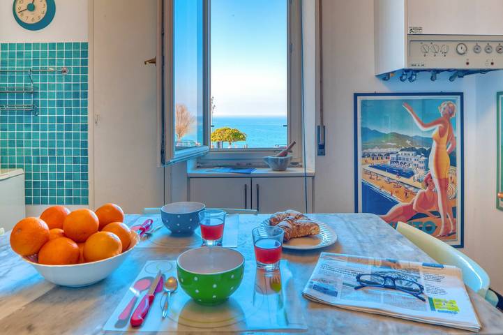 Gîte pour 8 personnes, avec balcon à Commune de Levanto - 2