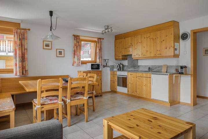 Gîte pour 5 personnes, avec vue ainsi que balcon/terrasse et balcon à Bettmeralp - 3
