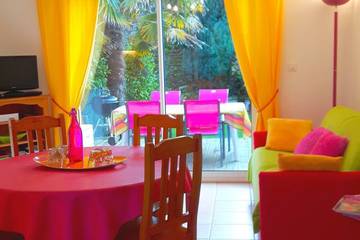 Location de vacances pour 4 personnes, avec jardin à Plougoumelen