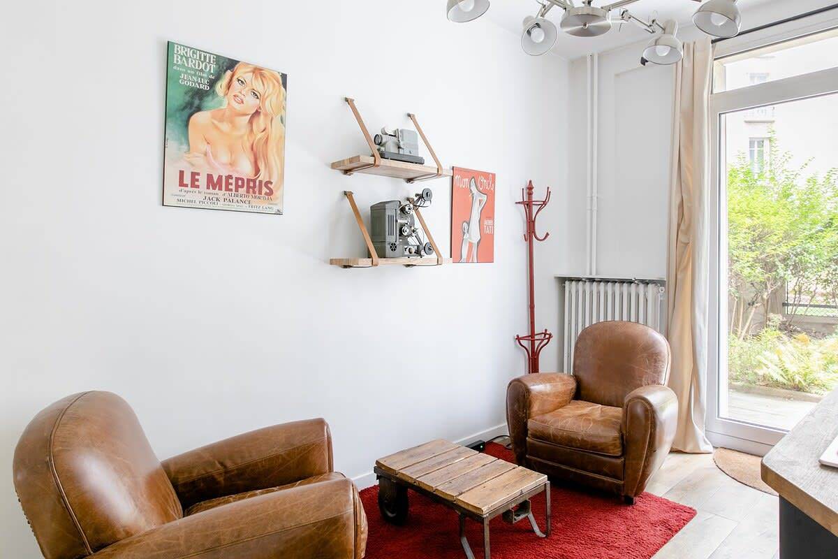 Appartement entier, Appartement de vacances pour 2 personnes avec jardin in Paris, Île de France