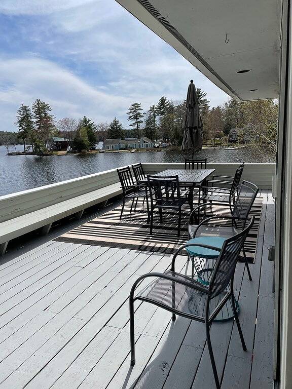 Lake Winnipesaukee Waterfront Beach & Dock in Moultonborough, Lake Winnipesaukee