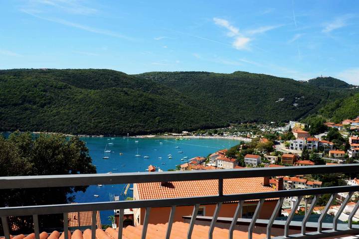 Entire holiday apartment, Holiday apartment with air conditioning and sea view in Rabac, Labin-Rabac