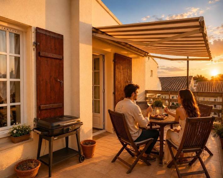 Casa de vacaciones para 6 personas, con balcón - 1