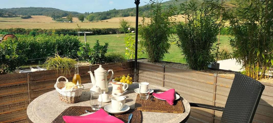 Maison d’hôte pour 2 personnes, avec Terrasse et Vue