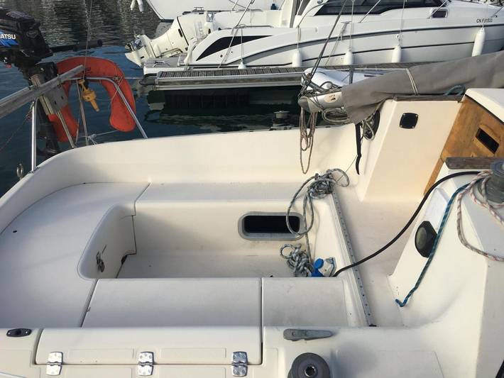 Bateau pour 2 personnes, avec vue et terrasse en Normandie - 4