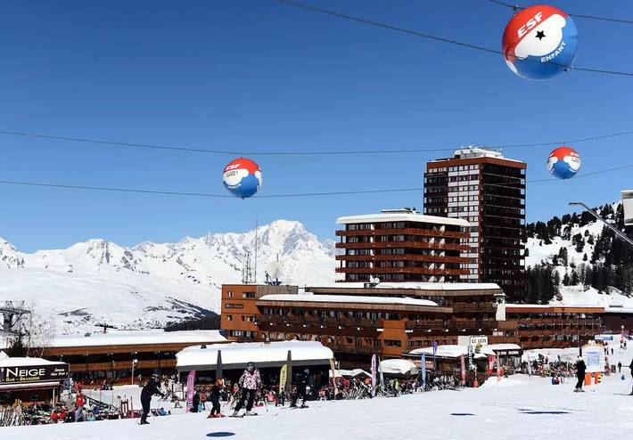 Gîte pour 10 personnes, avec sauna, animaux acceptés dans Plagne 1800 - 4
