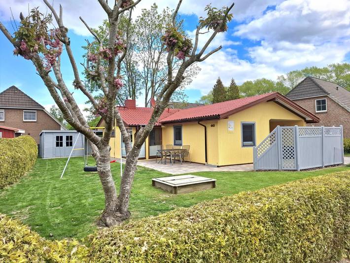 Ferienhaus für 6 Personen, mit Terrasse und Garten sowie Sauna, kinderfreundlich