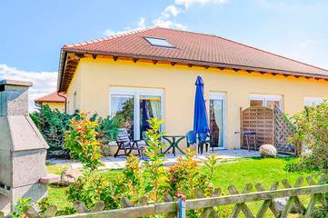 Ferienwohnung für 4 Personen, mit Garten, mit Haustier am Salzhaff