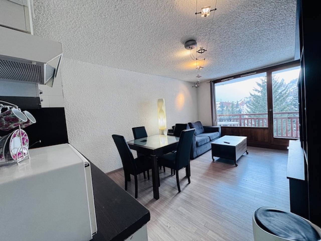 Ganzes Studio, Helles Studio in Les 2 Alpes, Südbalkon, Parkplatz in Vénosc, Les Deux Alpes