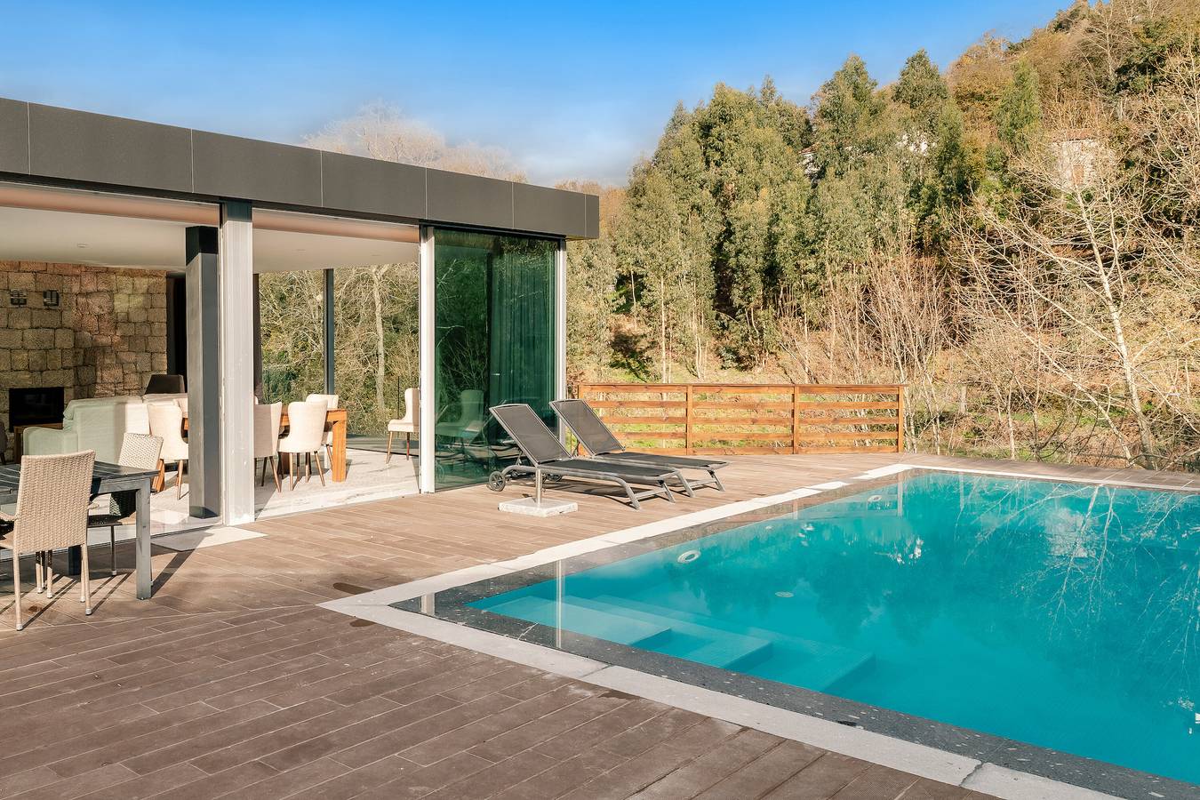 Ferienhaus 'Encosta Parque Nacional Do Gerês' mit Bergblick, Wi-Fi und Klimaanlage in Ventosa (Gerês), Ventosa e Cova