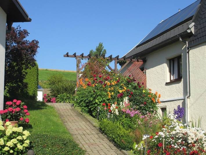 Ferienwohnung mit 2 Schlafzimmer in Hormersdorf, Zwönitz