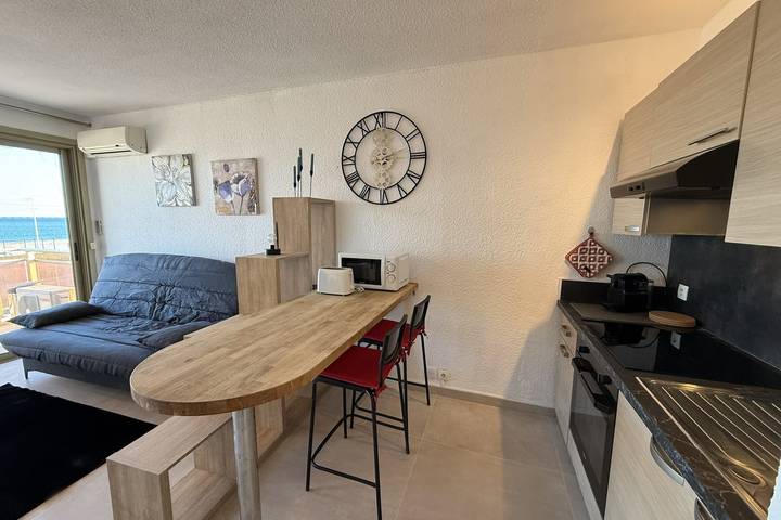 Studio für 2 Personen, mit Terrasse, mit Haustier in Antibes