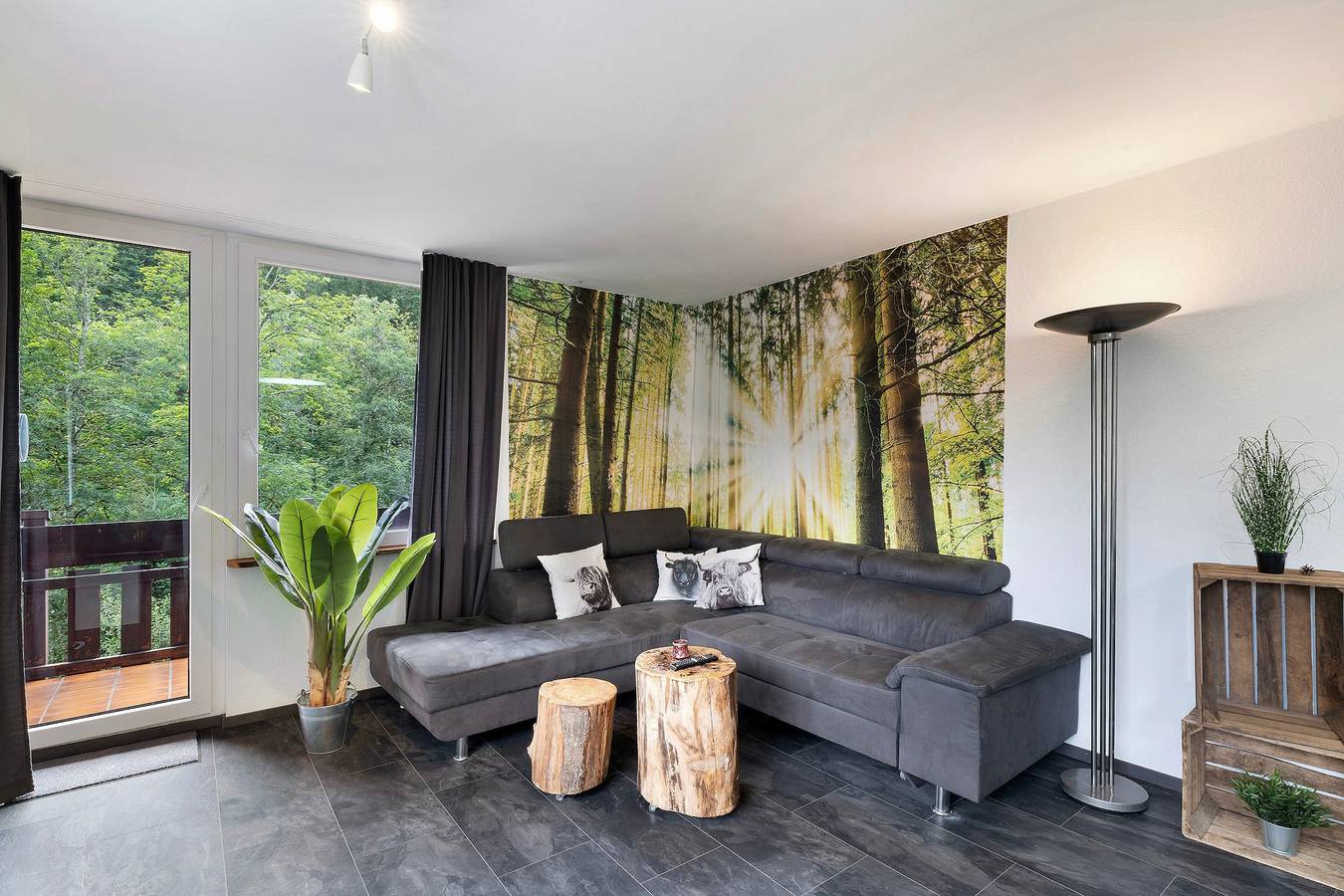 Ganze Wohnung, Ferienwohnung 'Villa Eichwald' mit Gemeinschaftsgarten, Balkon und Wi-Fi in Freudenstadt, Mittlerer Schwarzwald
