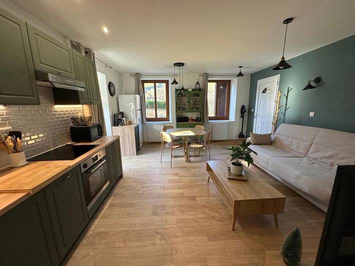 Appartement de vacances pour 4 personnes, avec jardin et vue, animaux acceptés - 1