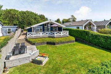 Ferienhaus mit Meerblick für 4 Personen, mit Terrasse an der Westküste Dänemarks