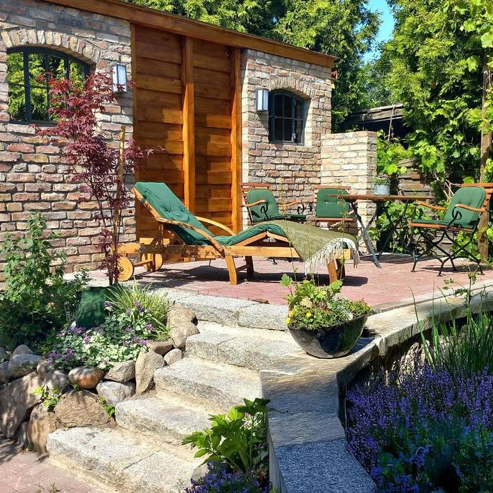 Hotel für 2 Personen, mit Terrasse und Garten sowie Sauna und Ausblick in Neustrelitz