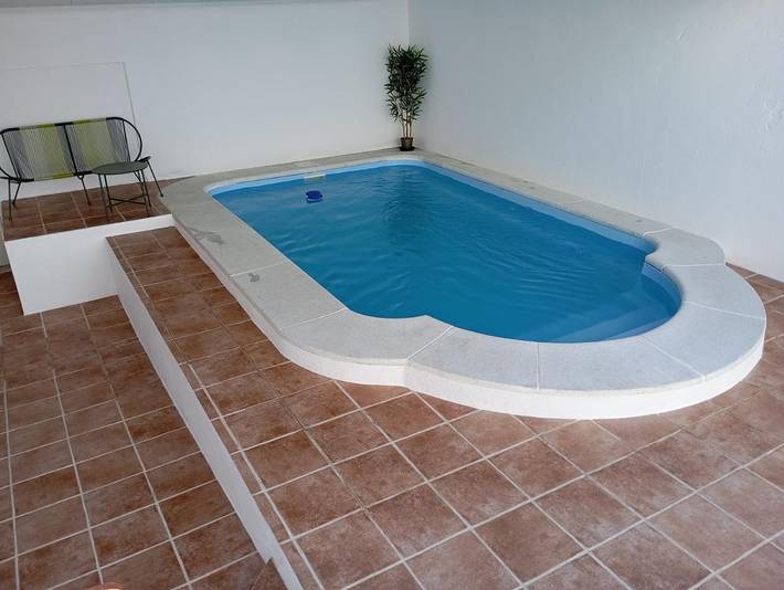 Villa para 9 pessoas, com terraço e vista e ainda piscina, com animais de estimação em Moura