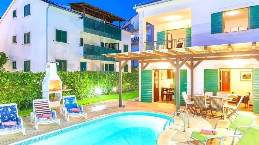 Villa mit pool für 8 Personen, mit Pool und Garten auf Hvar - 3