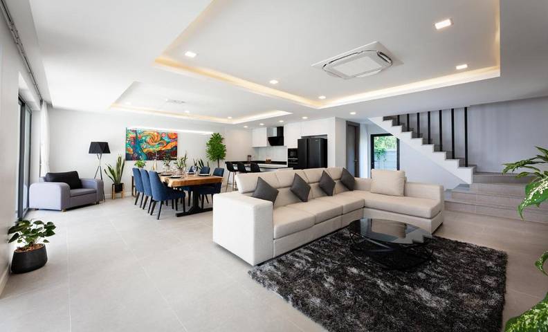 Villa pour 7 personnes, avec jardin ainsi que vue et piscine à Pattaya - 3