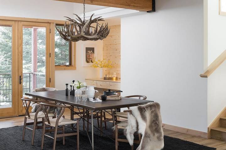 Holiday rental for 7 people, with pool and terrace as well as hot tub in Jackson Hole