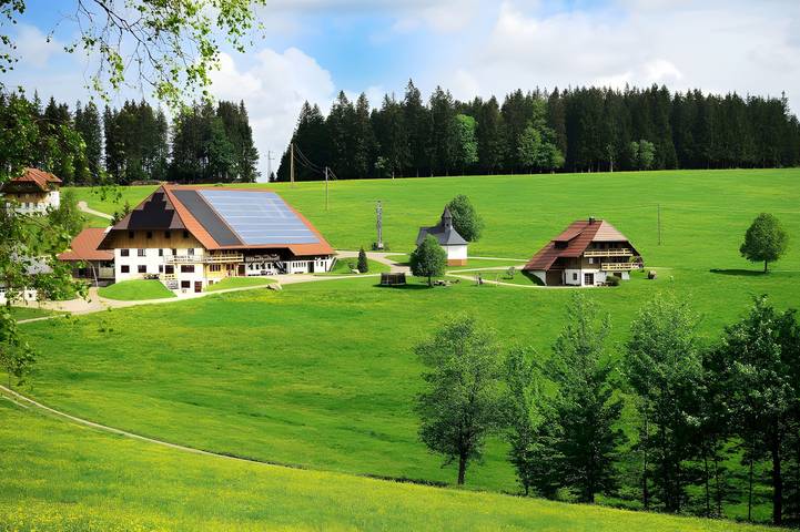 Ganze Wohnung, Ferienwohnung 'Heustock' mit Bergblick, Balkon und Wi-Fi in Breitnau, Südschwarzwald