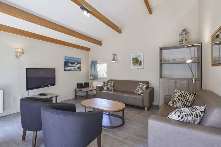 Bungalow für 7 Personen, mit Balkon/Terrasse und Terrasse sowie Sauna in Den Haag - 2