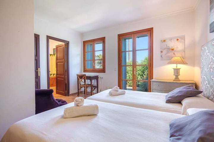 Finca für 6 Personen, mit Balkon und Pool sowie Garten in Es Llombards - 2