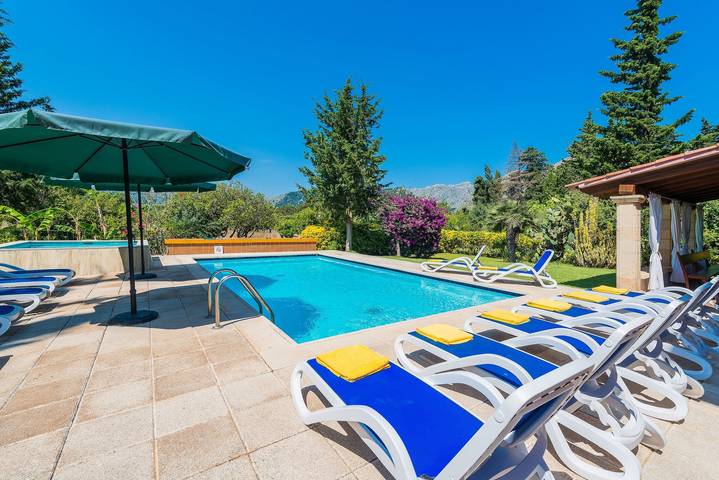 Rural Setting with Panoramic Views – Villa L'Hort Tres Cames in Pollença Town, Pollença