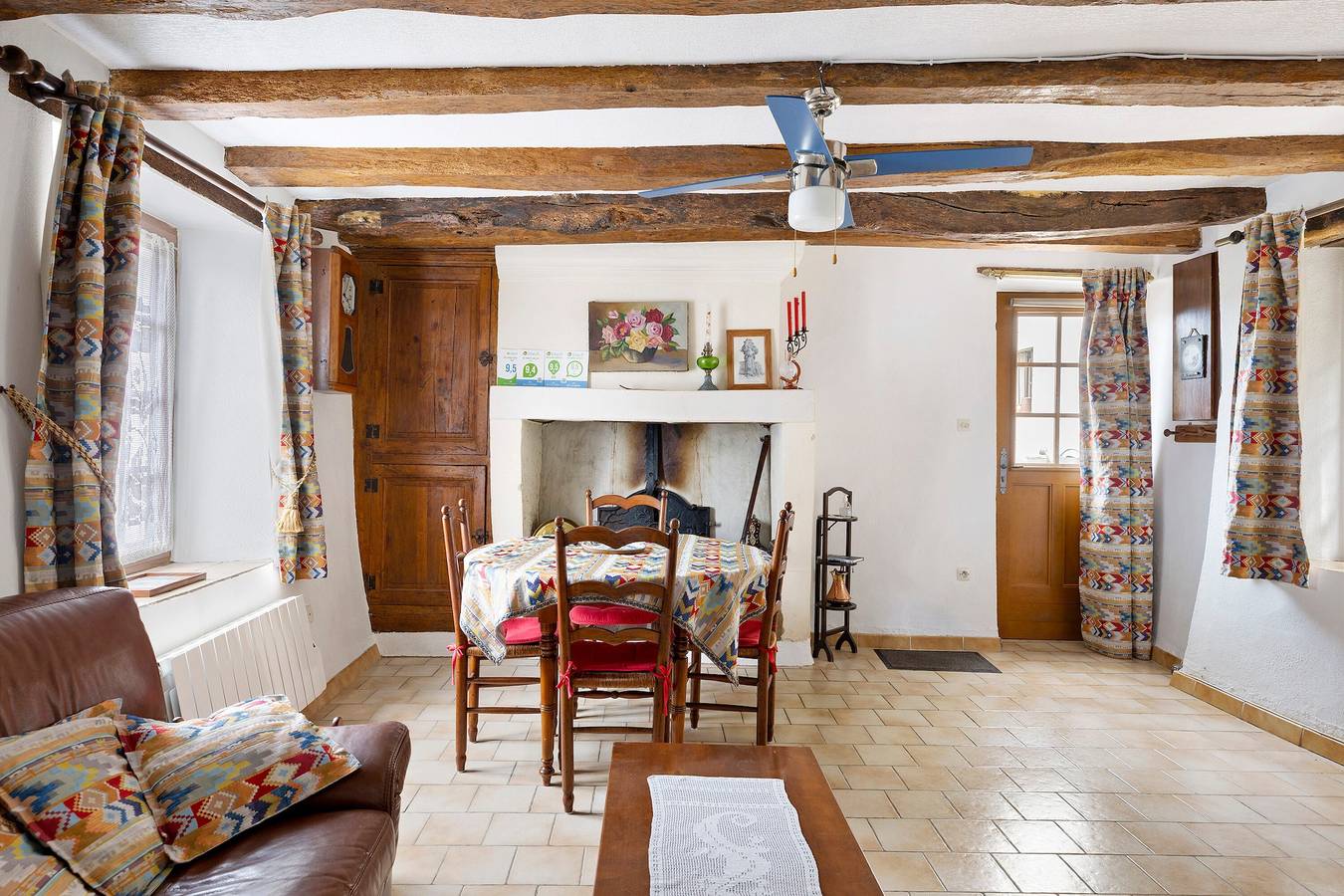 Gîte La Salamandre : terrasse privée, jardin, climatisation, vue Cher, 2 chambres in Savonnières, Région de Tours