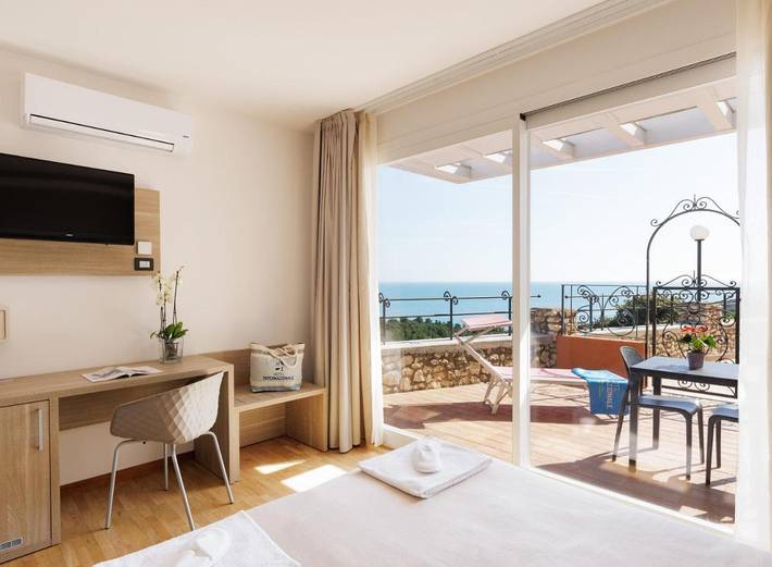 Hôtel pour 2 personnes, avec vue et jardin