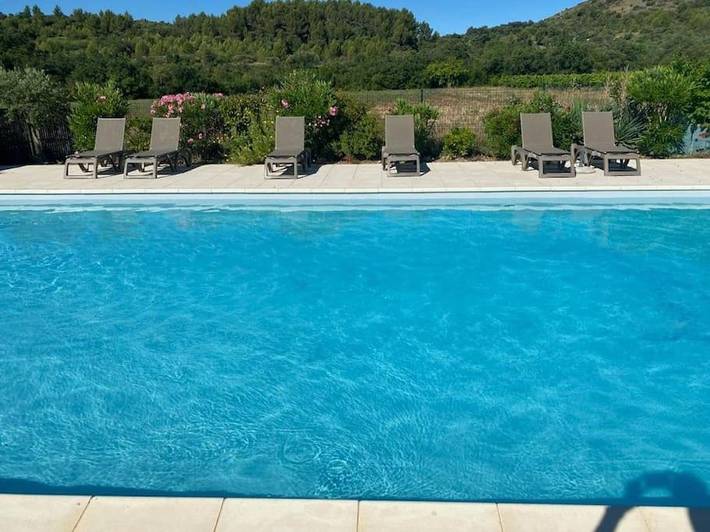 Gîte pour 6 personnes, avec jardin ainsi que piscine et vue, animaux acceptés à Péret - 2