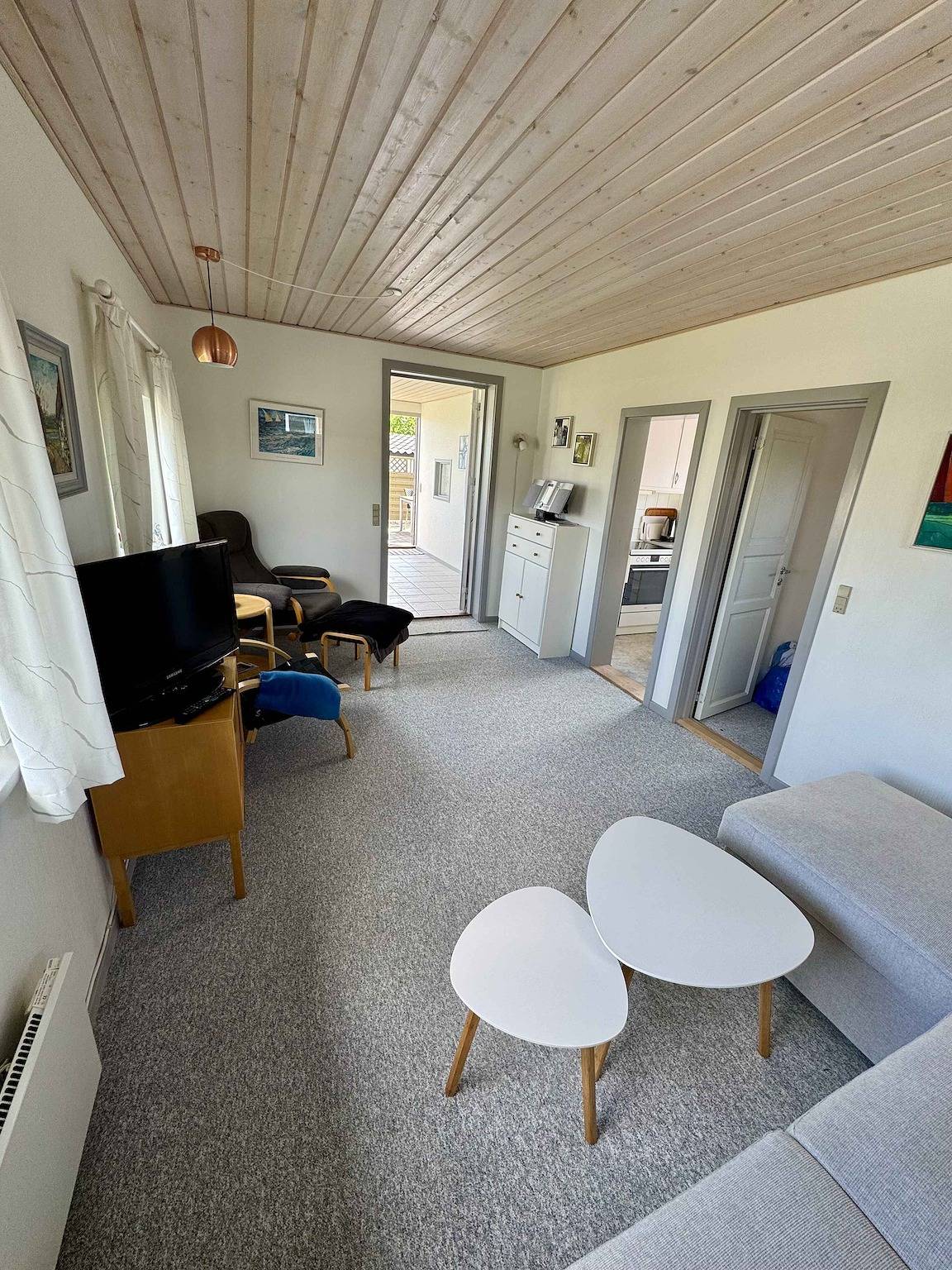 Knusig vakantiehuis met zicht op de fjord in Munkebo, Kerteminde en omgeving