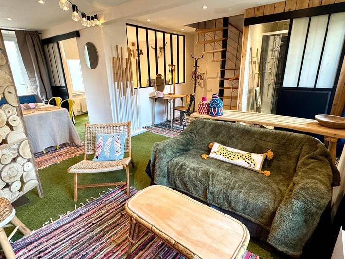 Gîte pour 4 personnes, avec terrasse à Écuelles - 2