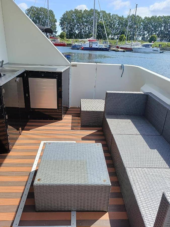 Boot für 4 Personen, mit Terrasse und Ausblick in Polen - 2