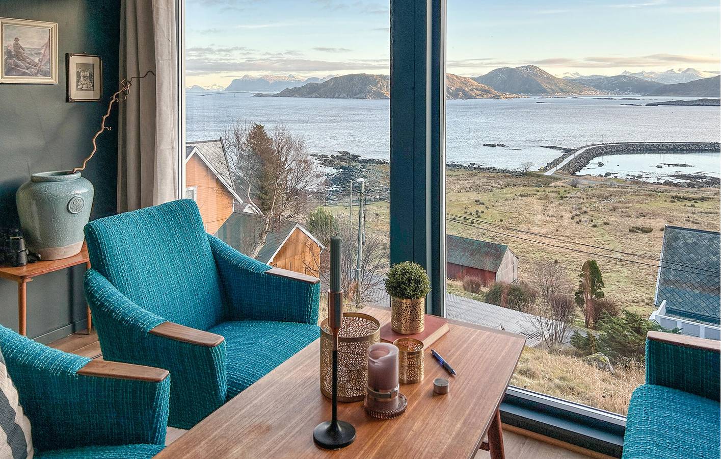 Ferienhaus für 7 Personen mit Garten in Herøy