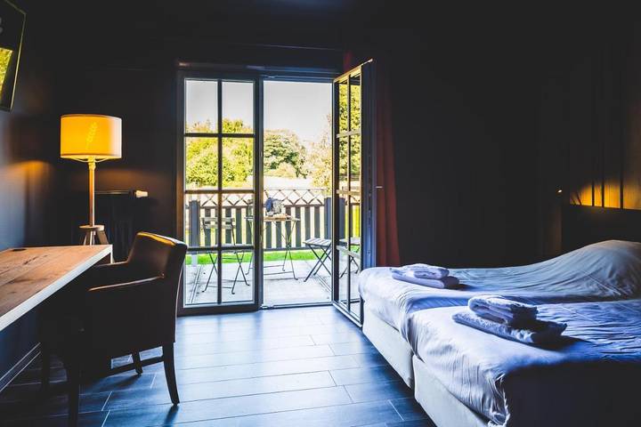 Hôtel pour 2 personnes, avec terrasse et jardin, animaux acceptés à Wavre