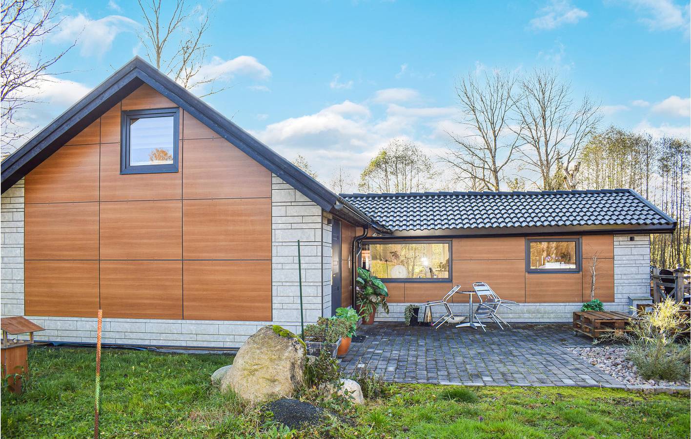 Ferienhaus für 4 Personen mit Terrasse in Jönköping, Vättern