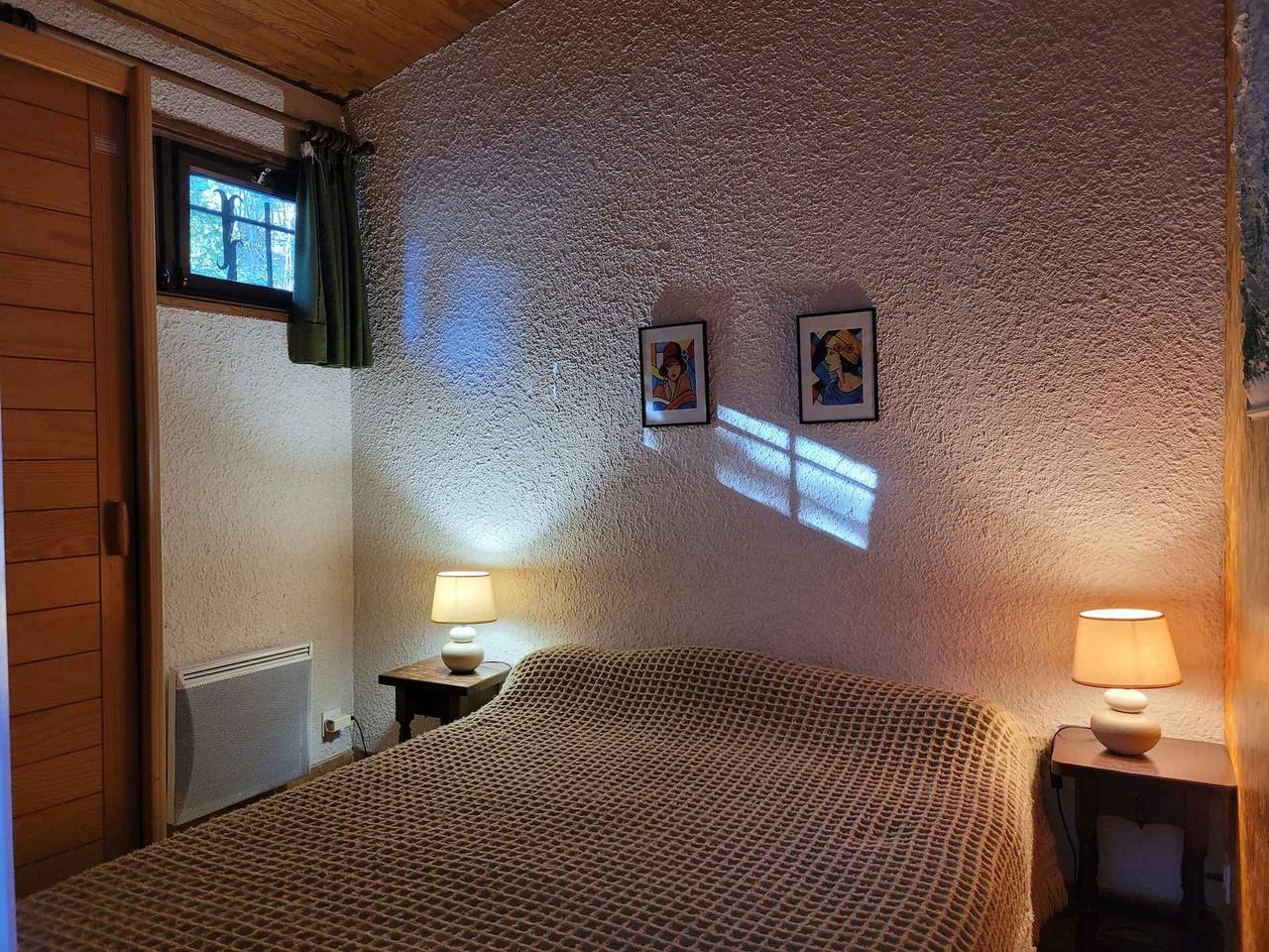 Apartamento entero, Dúplex de 2 piezas, terraza, 8 pers., chimenea, Pra-Loup 1500 in Pra-Loup, Uvernet-Fours