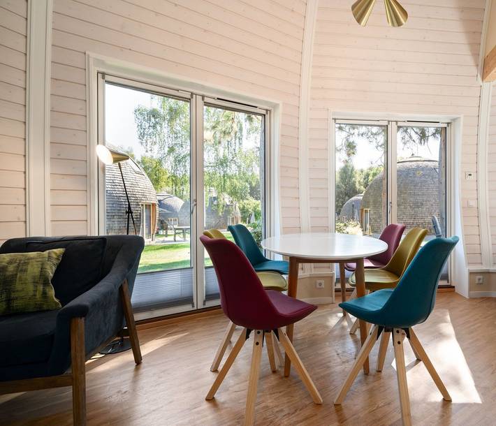 Ferienhaus für 4 Personen, mit Terrasse und Garten sowie Sauna in Penzlin - 3