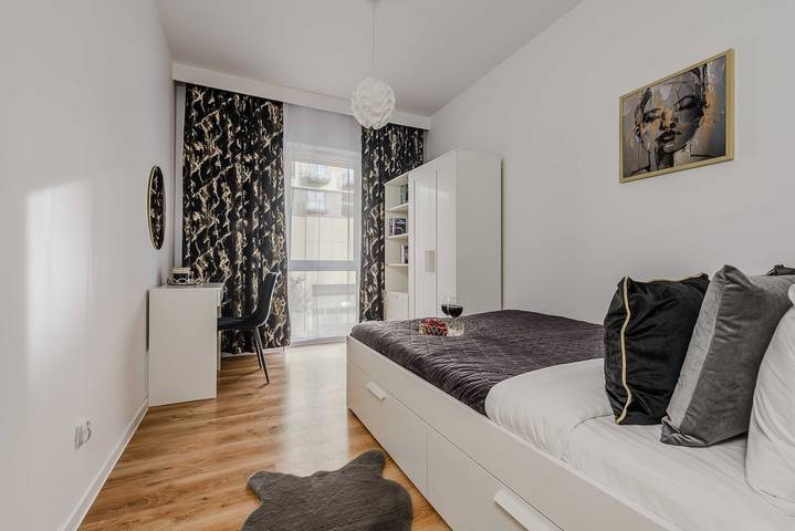 Cały apartament, Lumina stylish apart with parking in City Center in Łódź, Województwo łódzkie