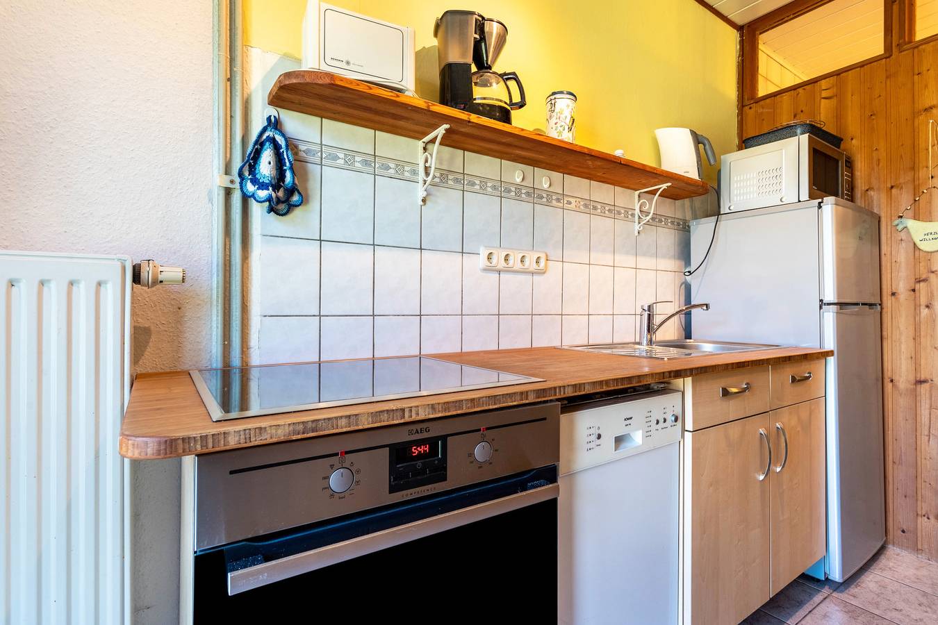 Appartamento vacanze 'Kranichnest' con terrazza privata, giardino privato e Wi-Fi in Ludershagen, Vorpommern