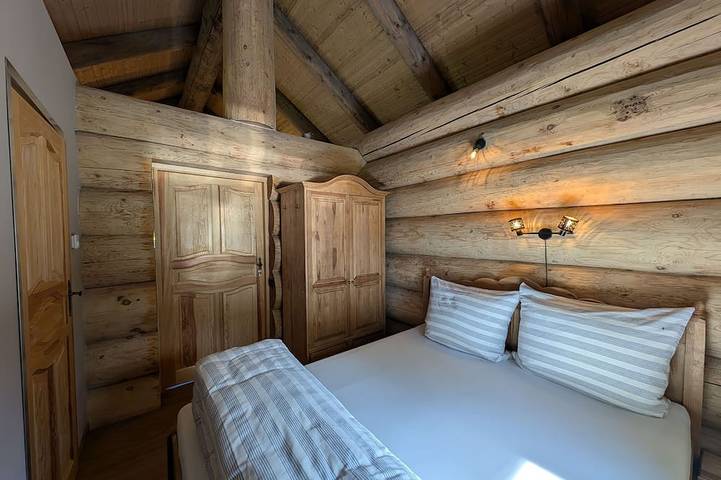 Log Cabins - Naturstamm Ferienhaus Meckpomm 22 - Feriendorf Tollensesee in Tollensesee, Groß Nemerow